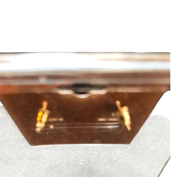 Dainty Bumble Bee w/Bee Hive And Gold Drop Earrings - Picture 2 of 2